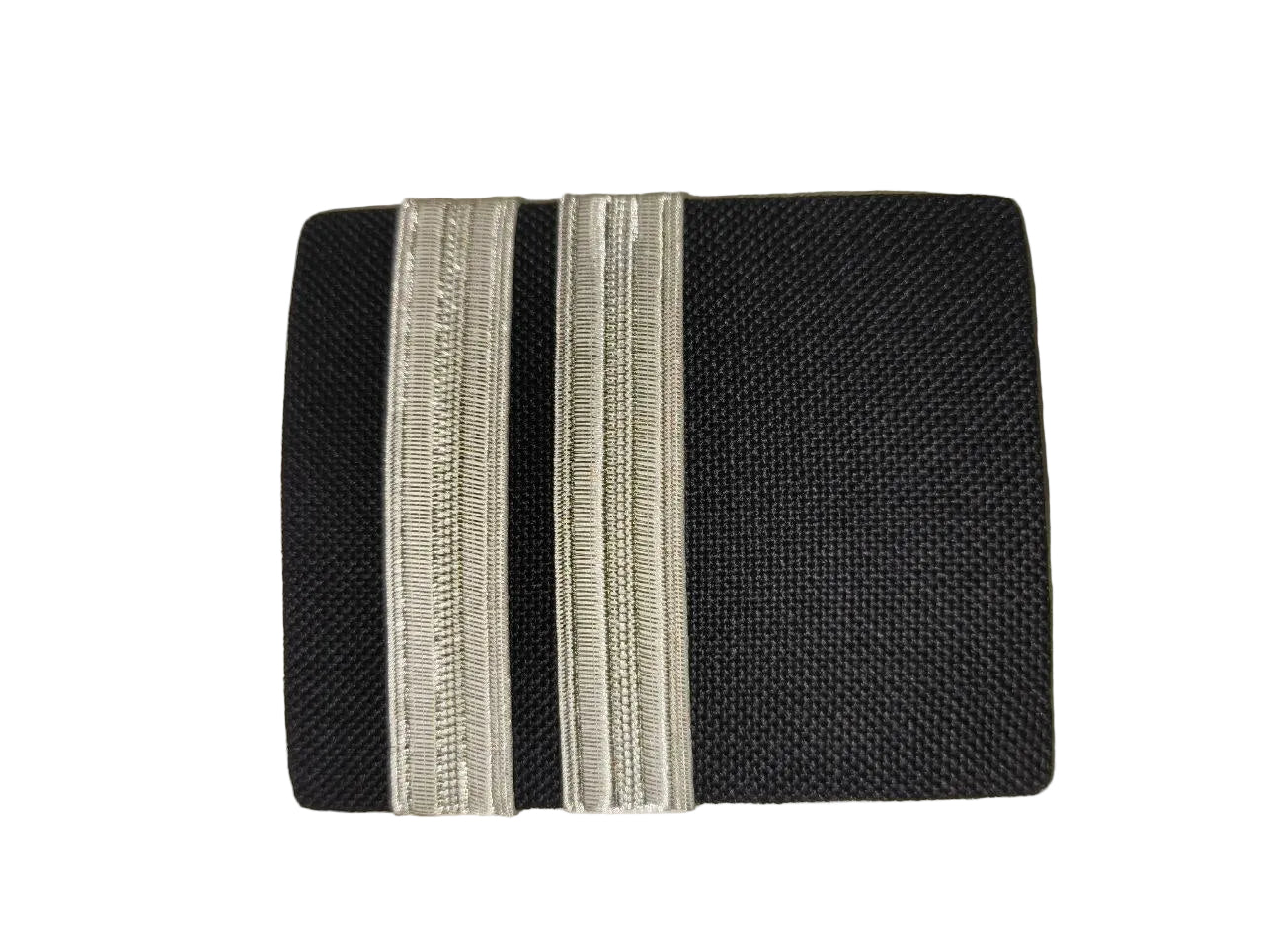 Pilot Uniform Shoulder Epaulettes (Double silver stripe)