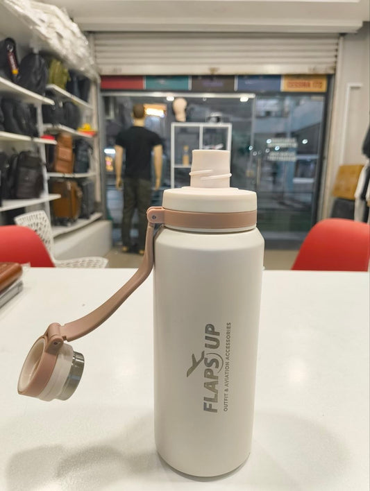 Flaps Up quality sipper bottle