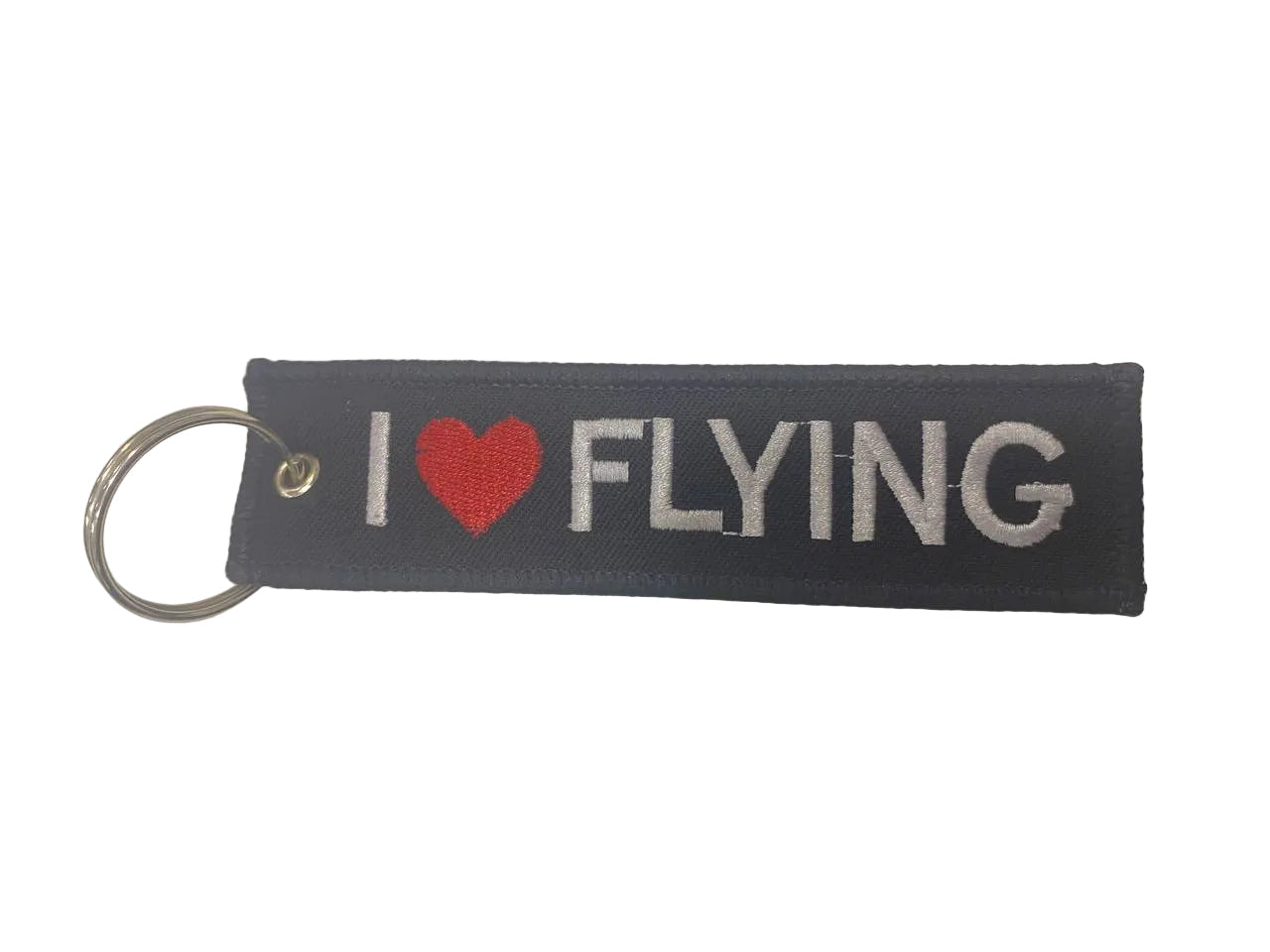 Bag Tag I ♥ FLYING