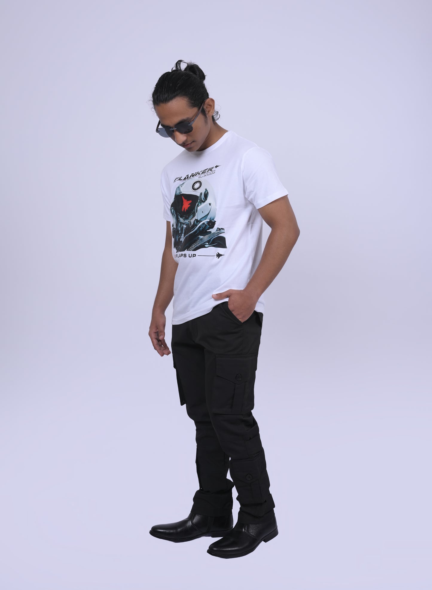 Flaps up - Printed T-shirt