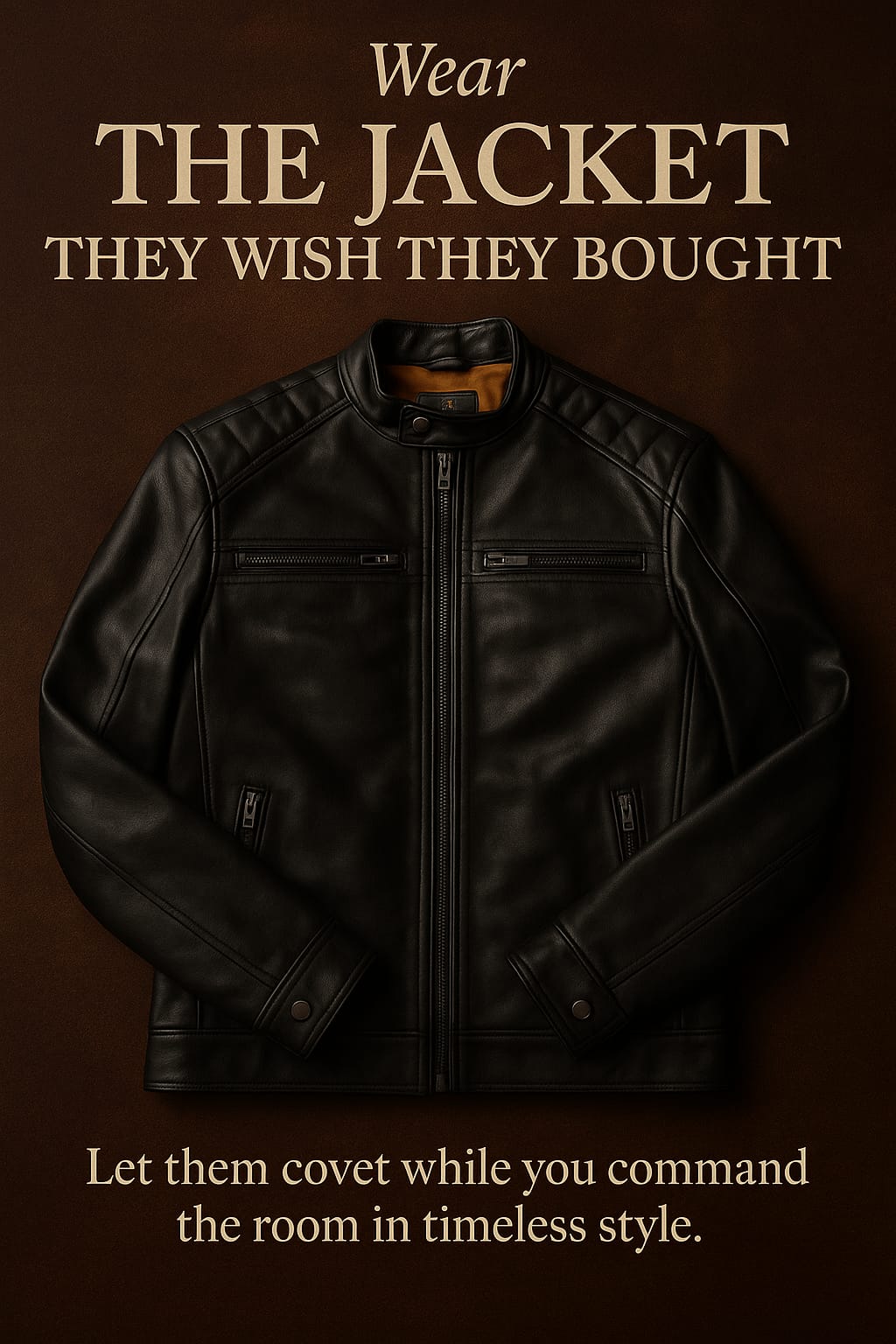 Leather jacket