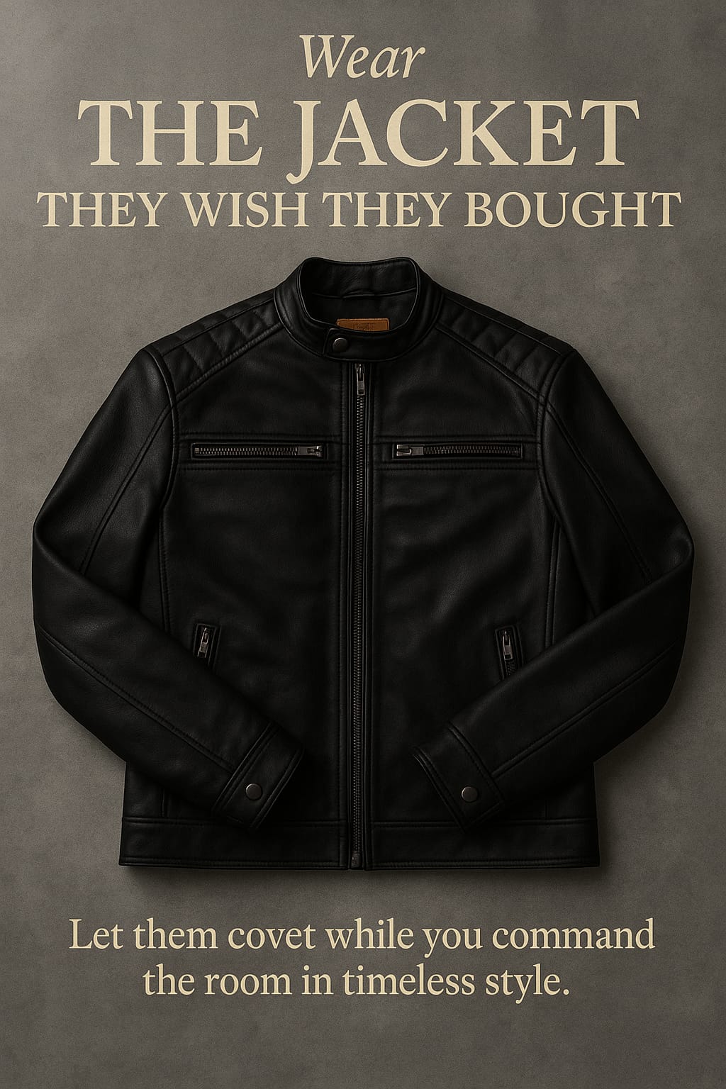 Leather jacket