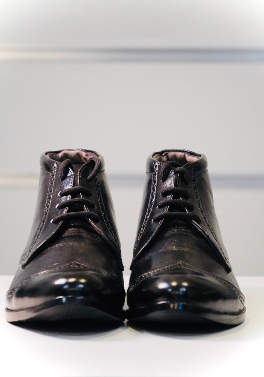 Ankle lace men boots