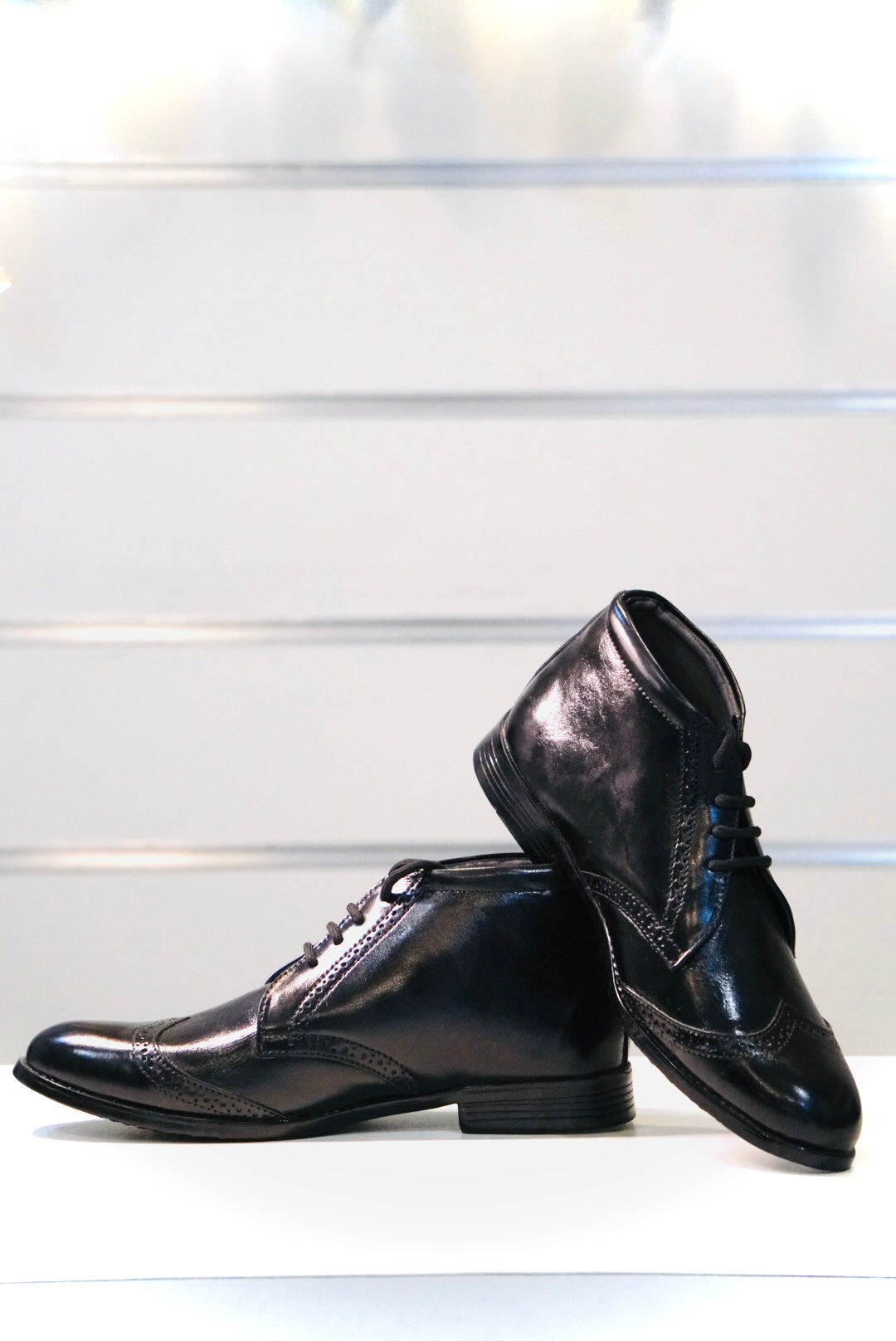 Ankle lace men boots