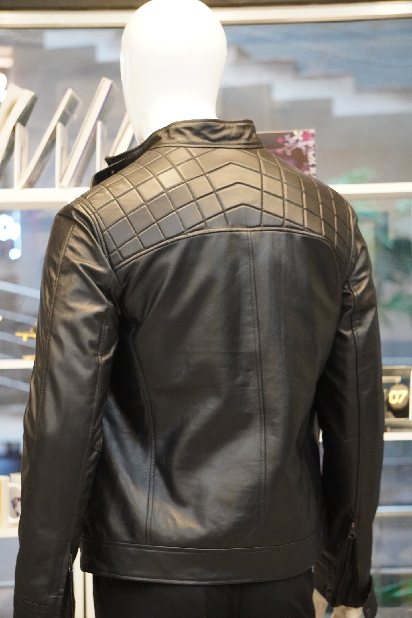 Leather jacket