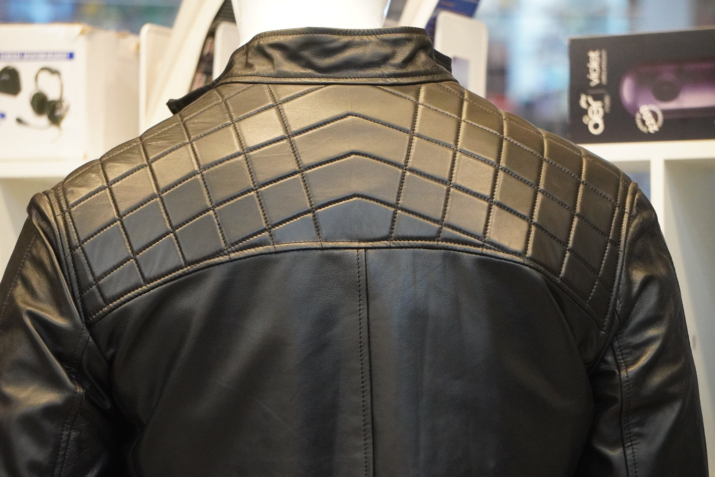 Leather jacket