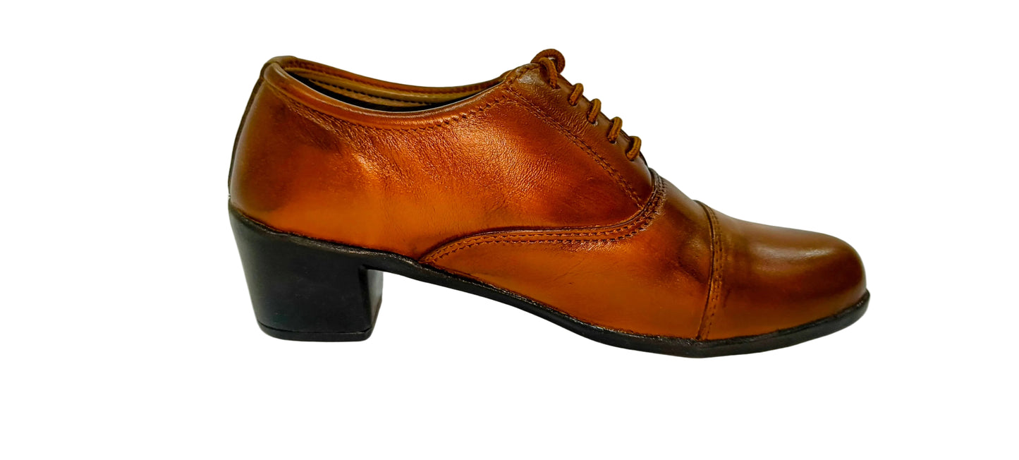 Women’s Leather Ankle Lace Shoes