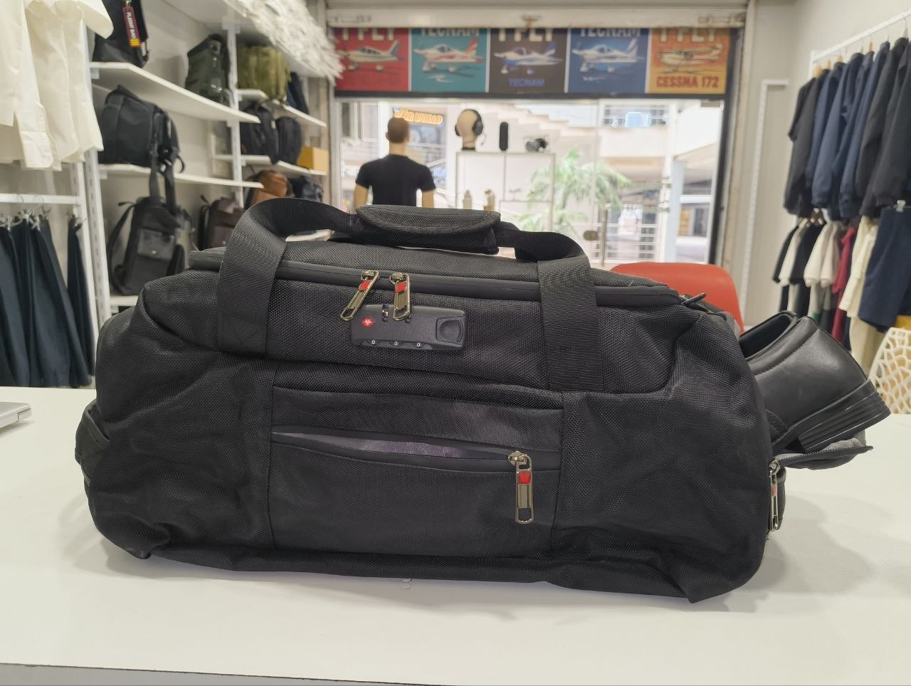 Flaps Up Three In One Bag