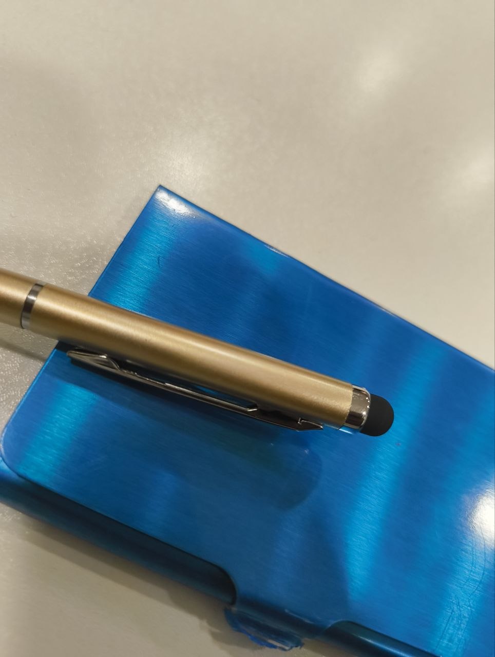 Executive Metal Pen & Card Holder Gift Set