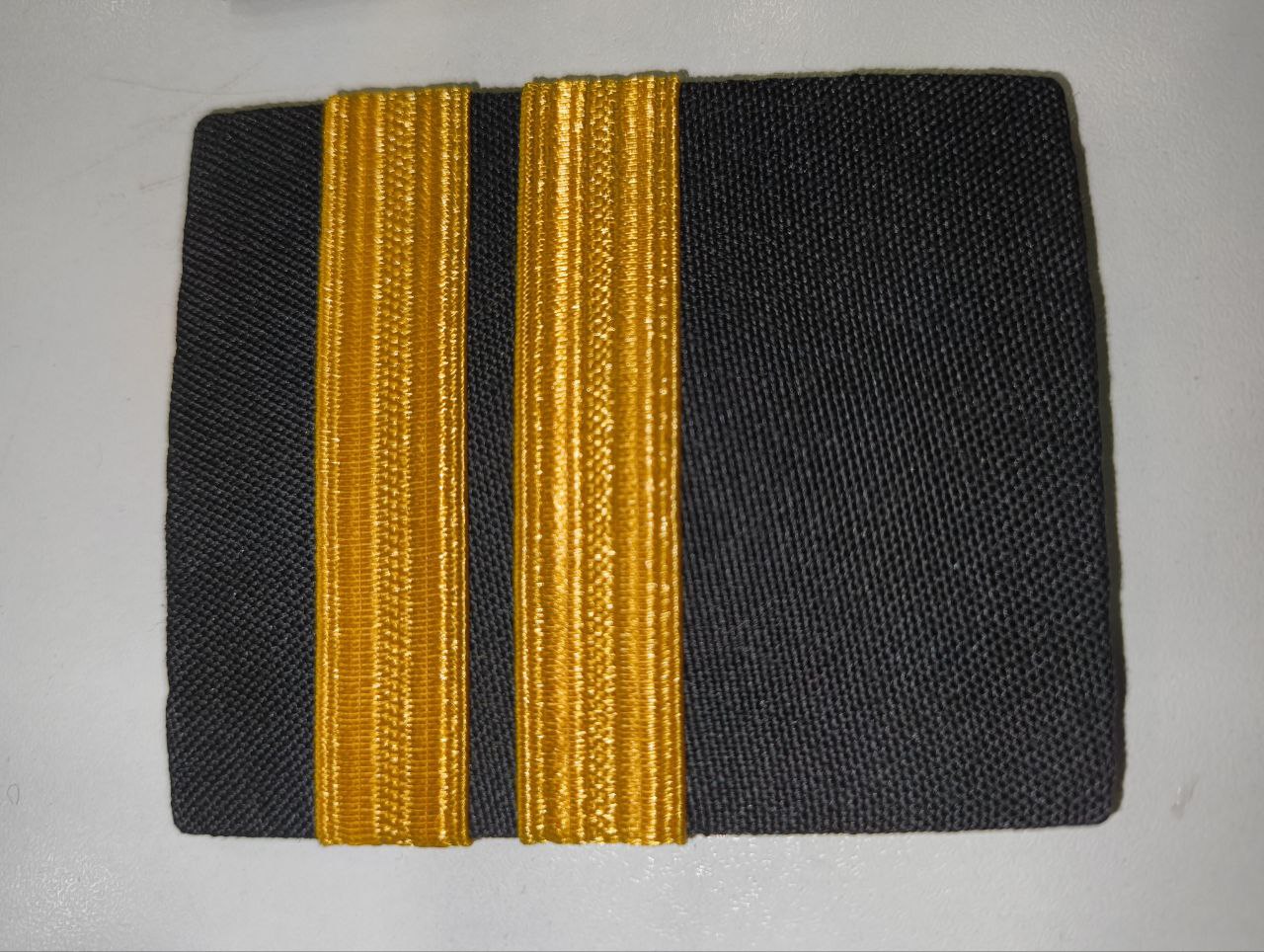 Pilot Uniform Shoulder Epaulettes (double gold stripes)