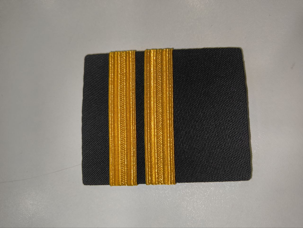 Pilot Uniform Shoulder Epaulettes (double gold stripes)
