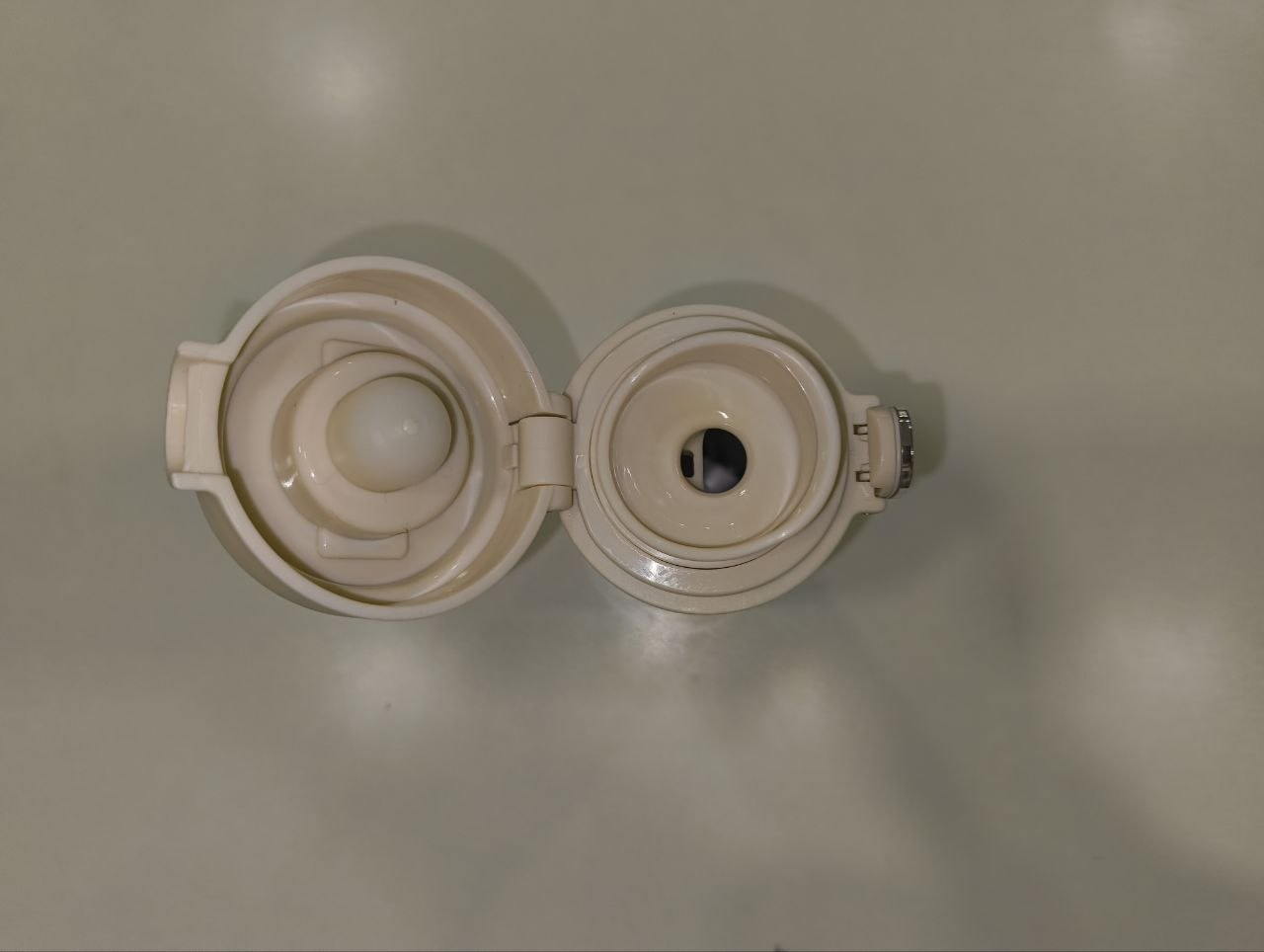 LED temperature display Bottle