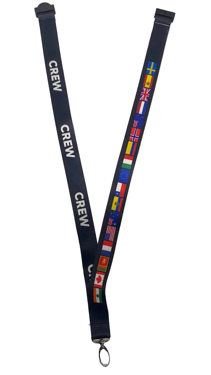 Flaps up lanyard CREW