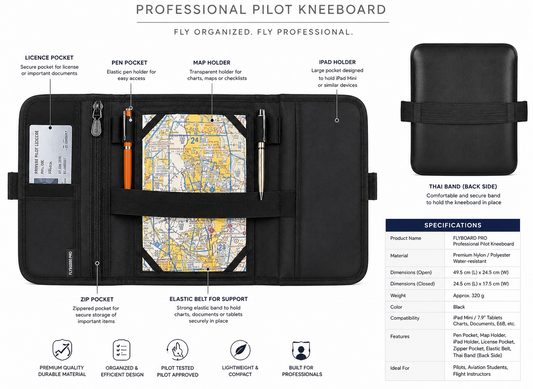 Flaps Up -  Professional Pilot Kneeboard