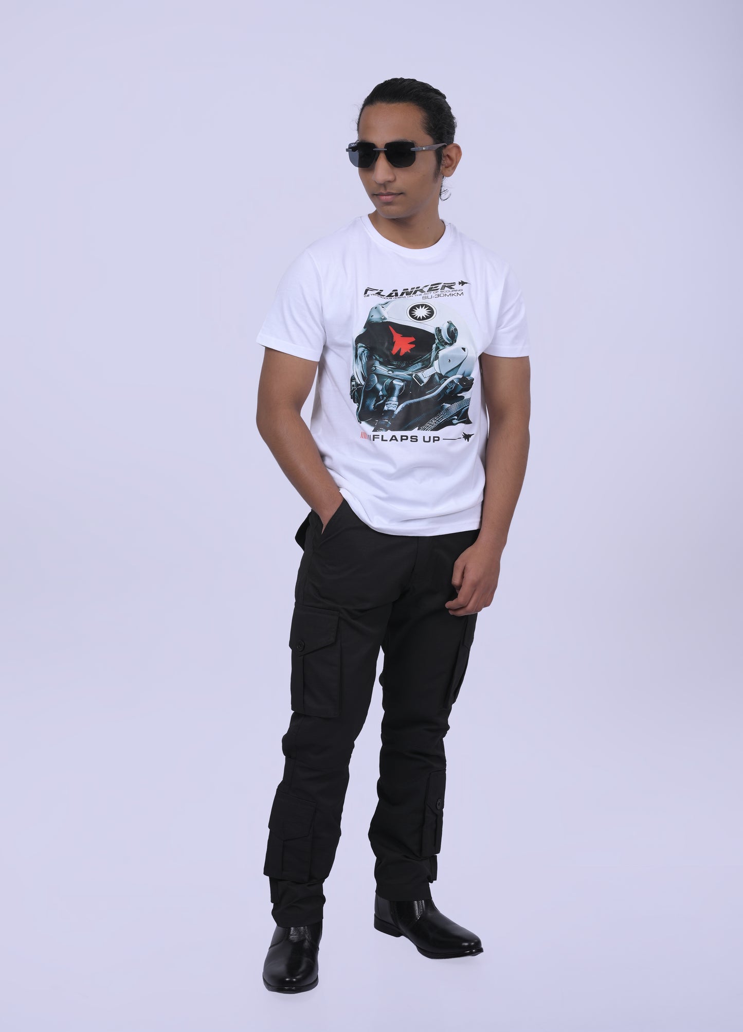 Flaps up - Printed T-shirt