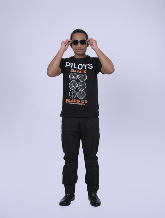 Flaps up - Printed T-Shirt