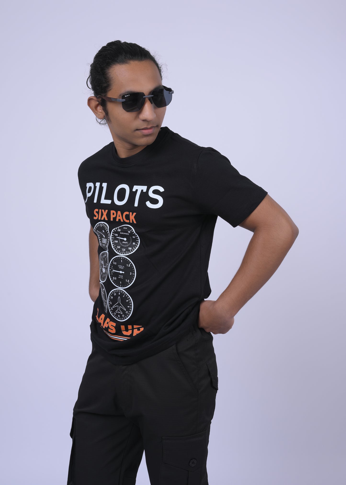 Flaps up - Printed T-Shirt