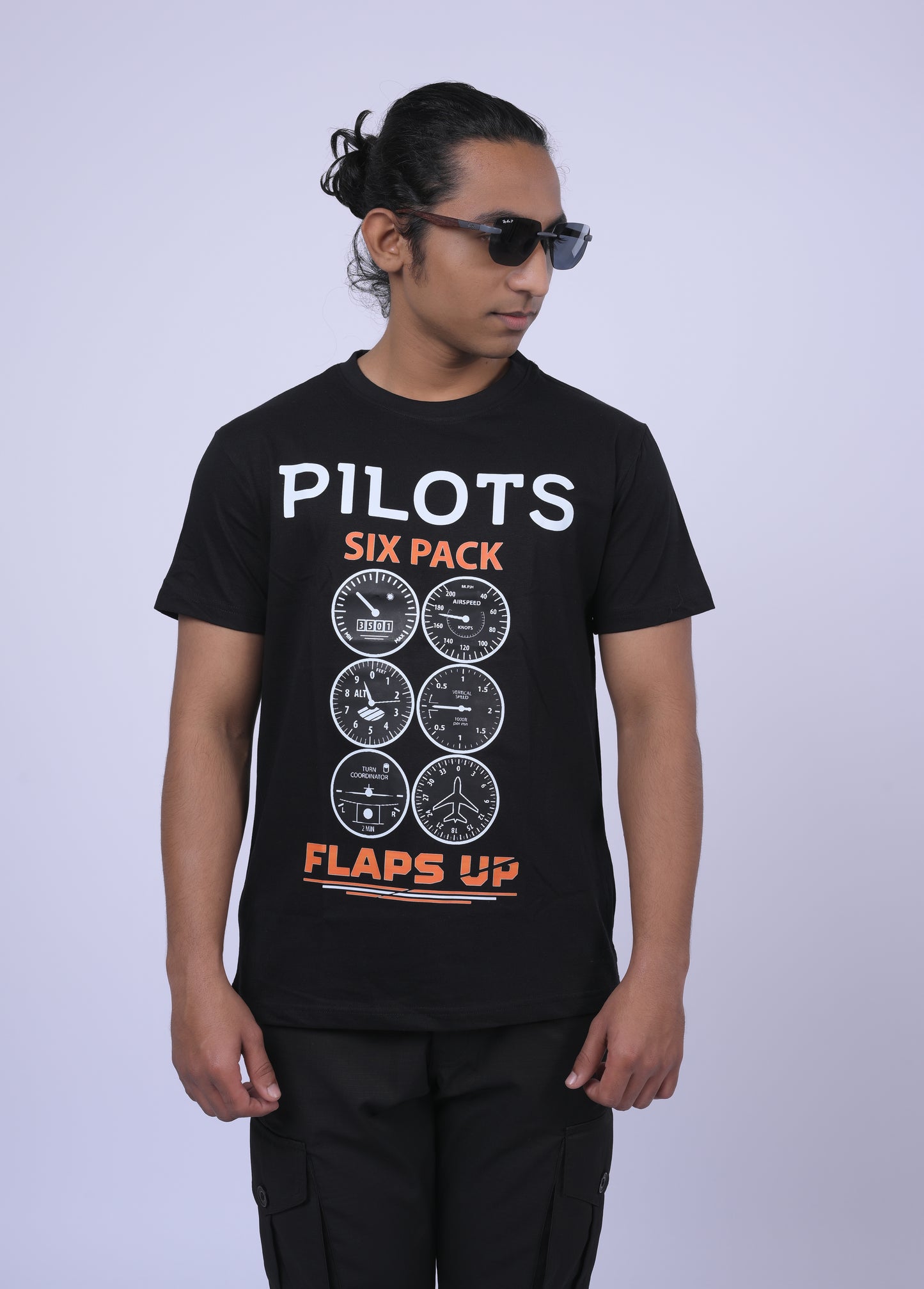 Flaps up - Printed T-Shirt