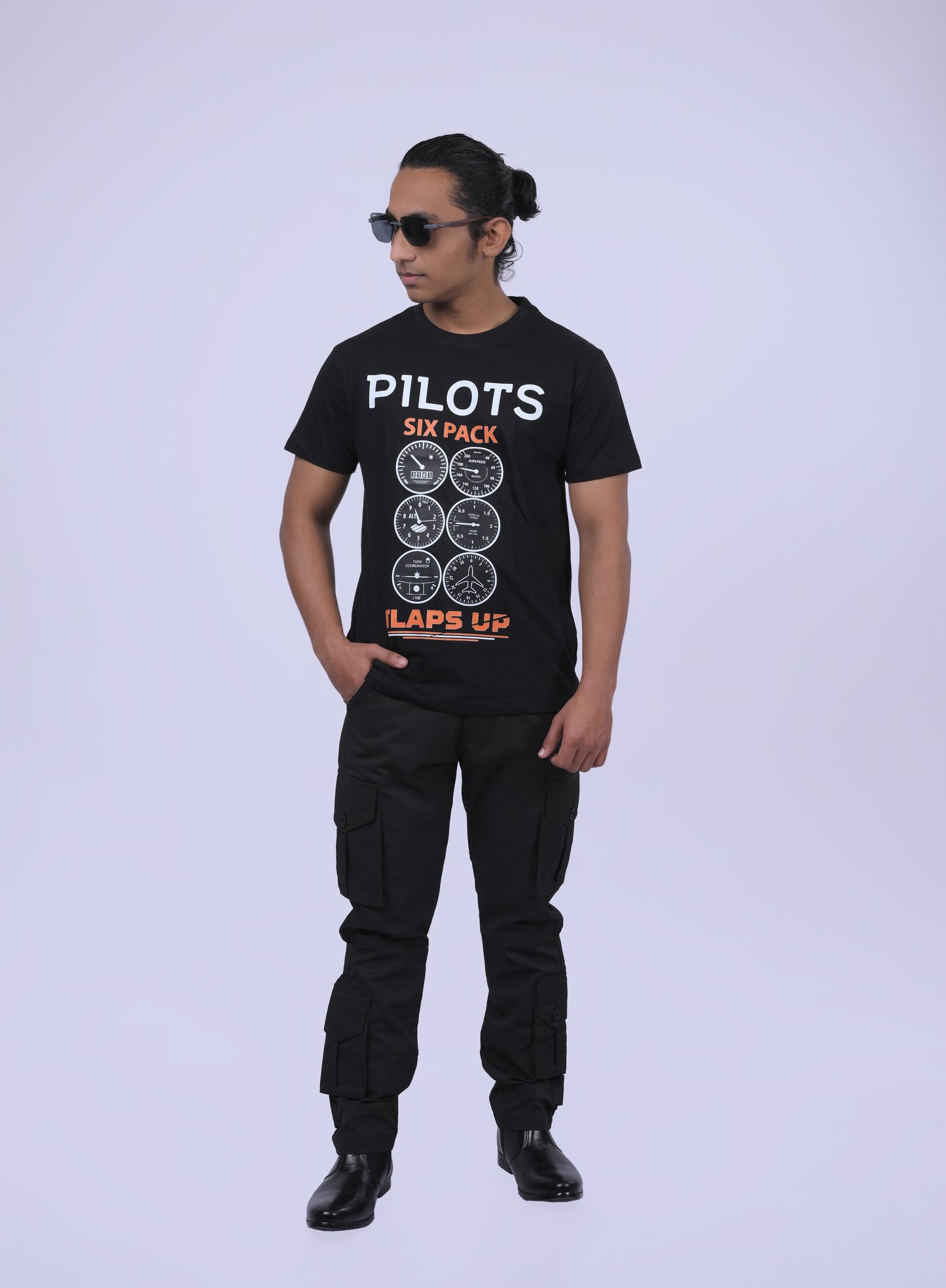 Flaps up - Printed T-Shirt