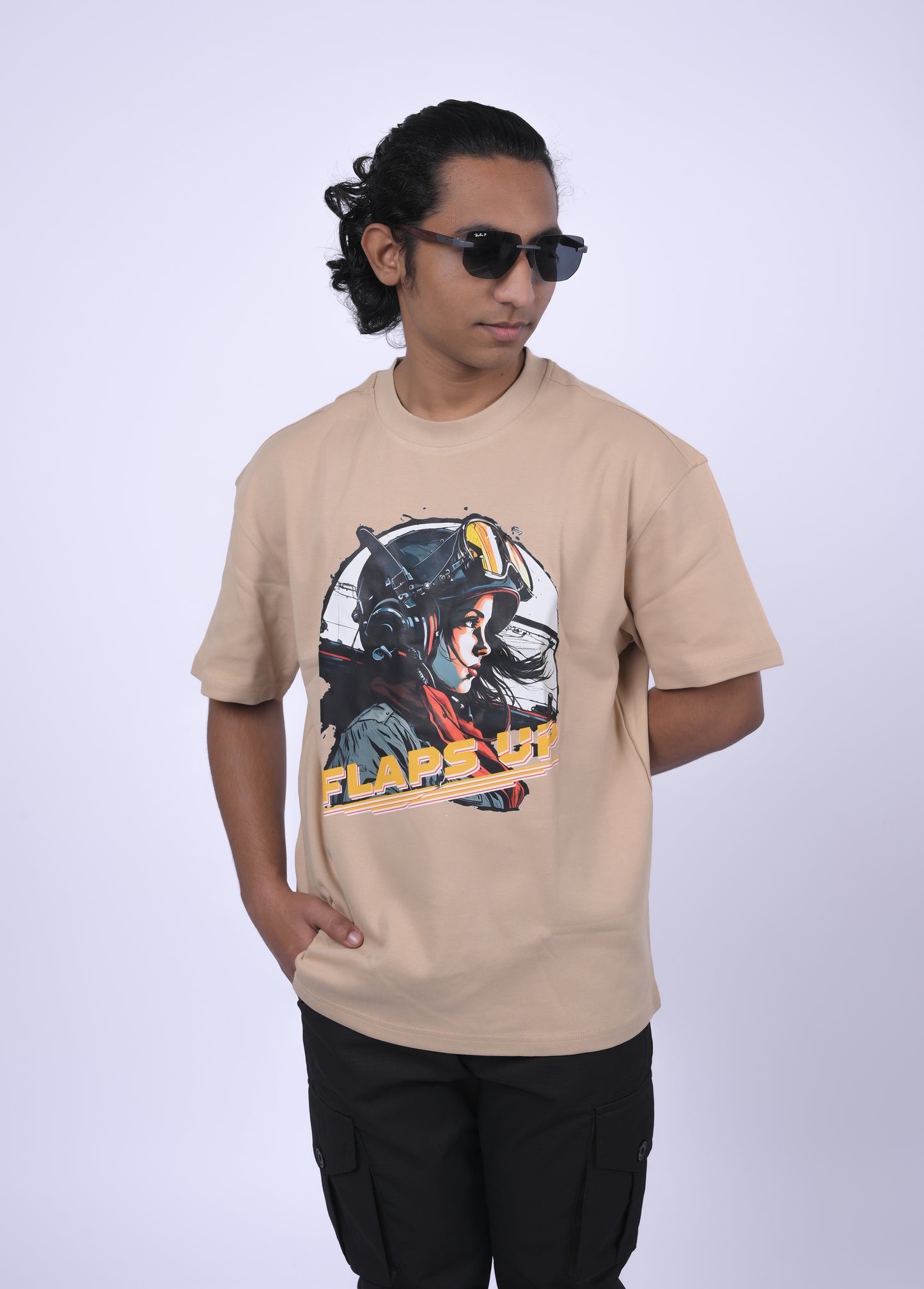 Flaps up - Printed T-Shirt