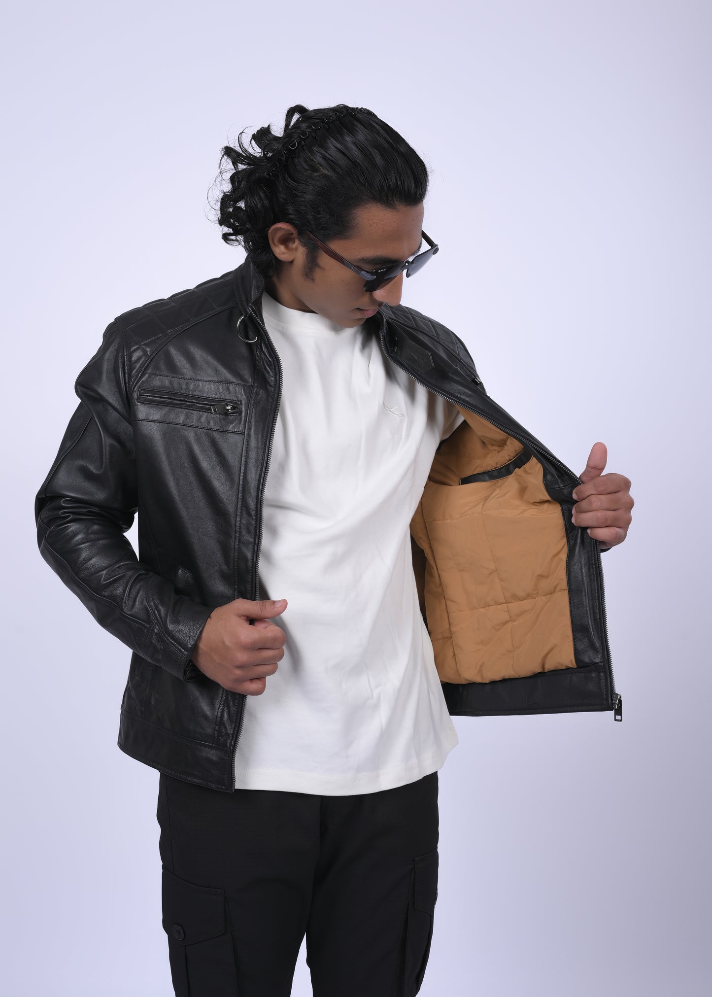 Leather jacket