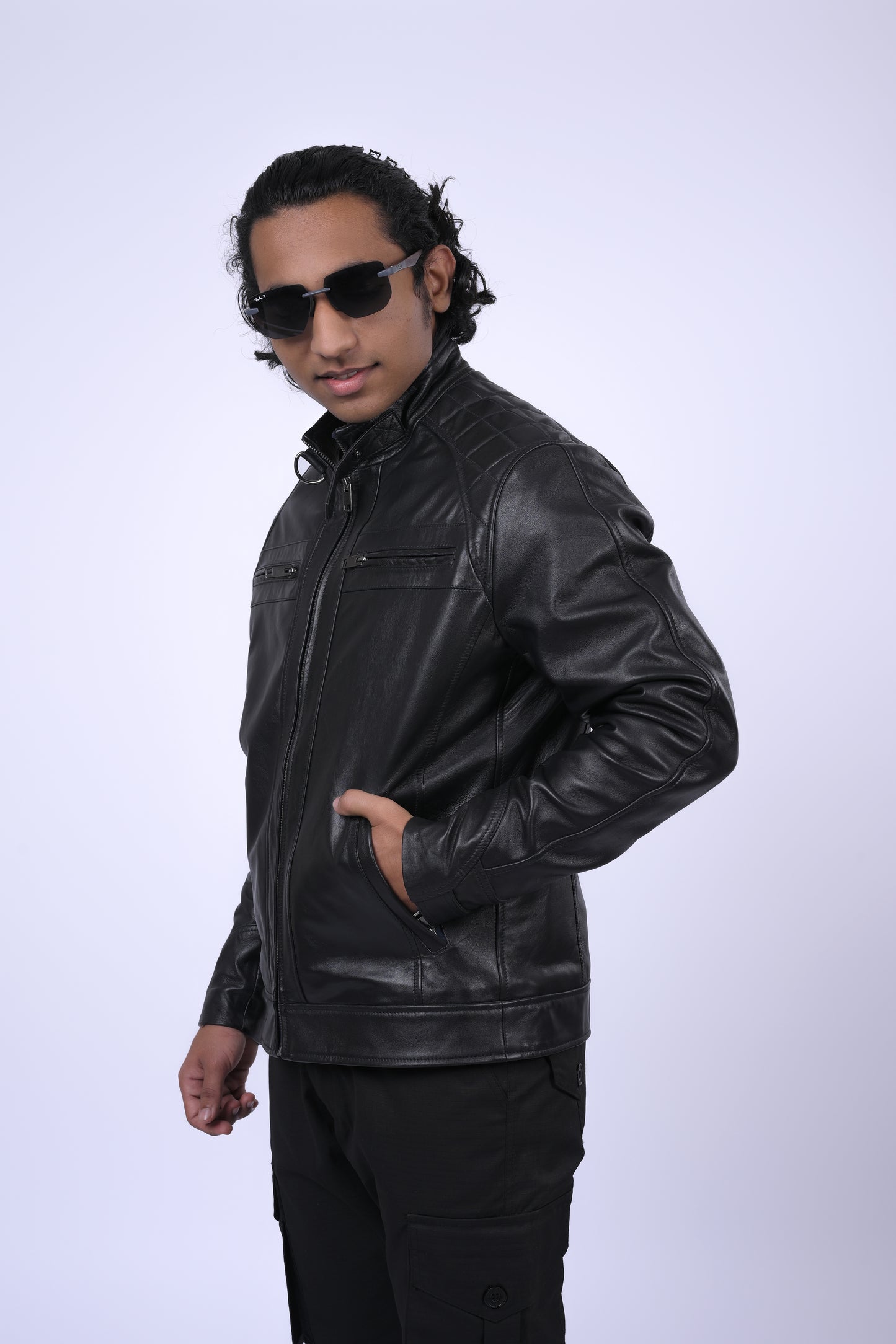 Leather jacket