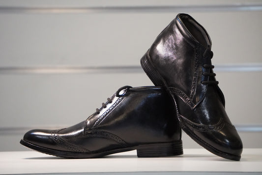 Ankle lace men boots