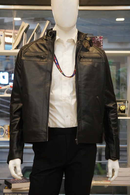 Leather jacket
