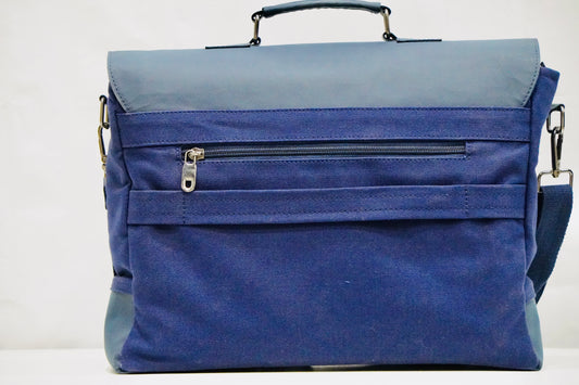 Flaps up office bag