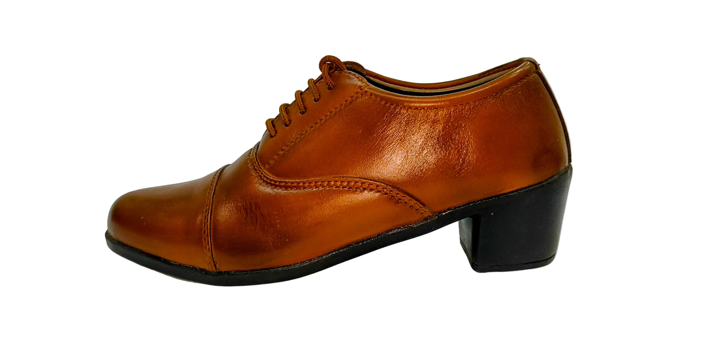 Women’s Leather Ankle Lace Shoes
