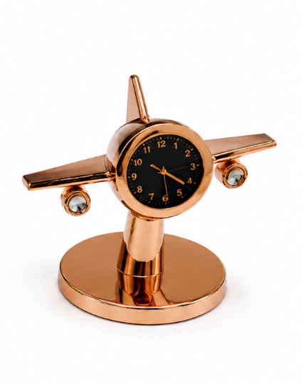 Aviation Aircraft Table Clock