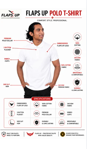 FLAPS UP Polo T-Shirt