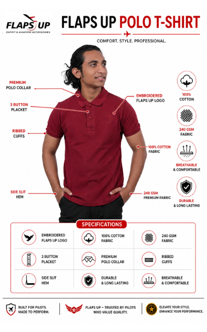 Flaps up - Polo T-shirts